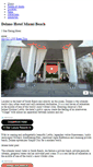 Mobile Screenshot of delano-hotel-miami.net411.com